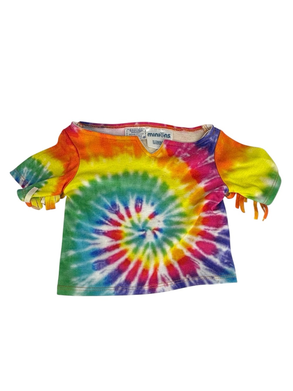 BAB 2015 Build A Bear Bob The Minion Despicable Me Tie Dye Shirt - Picture 4 of 8